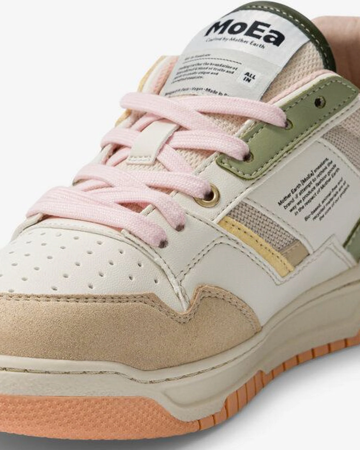 MoEa Sneakers GEN2 - All In Pastel Leaf – Ansicht 4