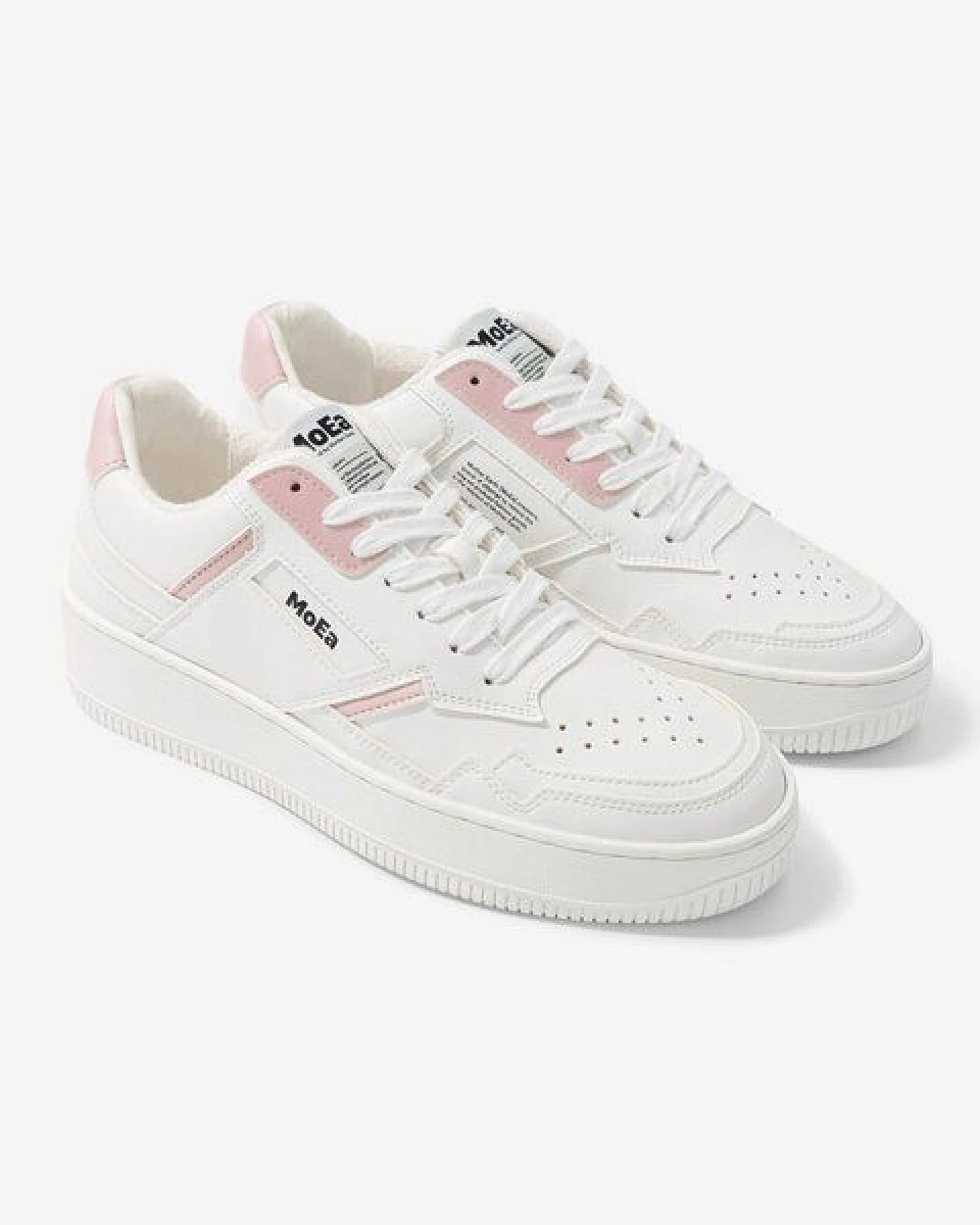 MoEa Sneakers GEN1 - Corn White & Pink – Ansicht 2