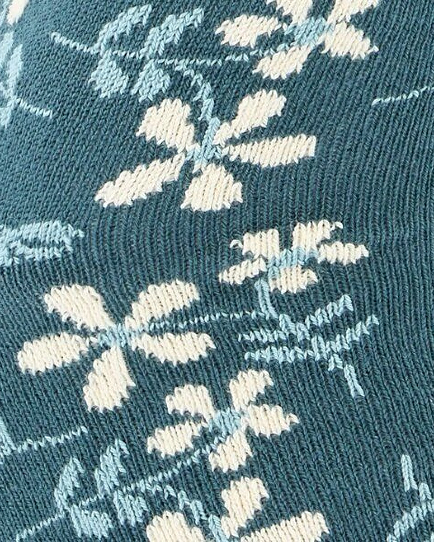 Veraluna Sustainable Clothing Unisex Socken 3er Pack "New Flowers Blue" aus Bio-Baumwolle – Ansicht 2