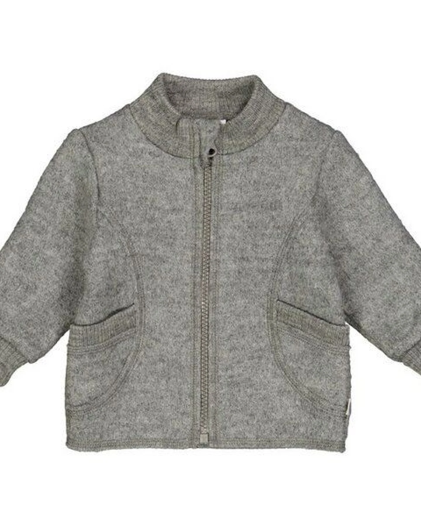 Fred's World by Green Cotton "Green Cotton" Jacke aus gewaschener Wolle – Ansicht 2