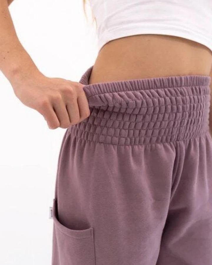 paigh Warme Loungewear Haremshose Pflaume