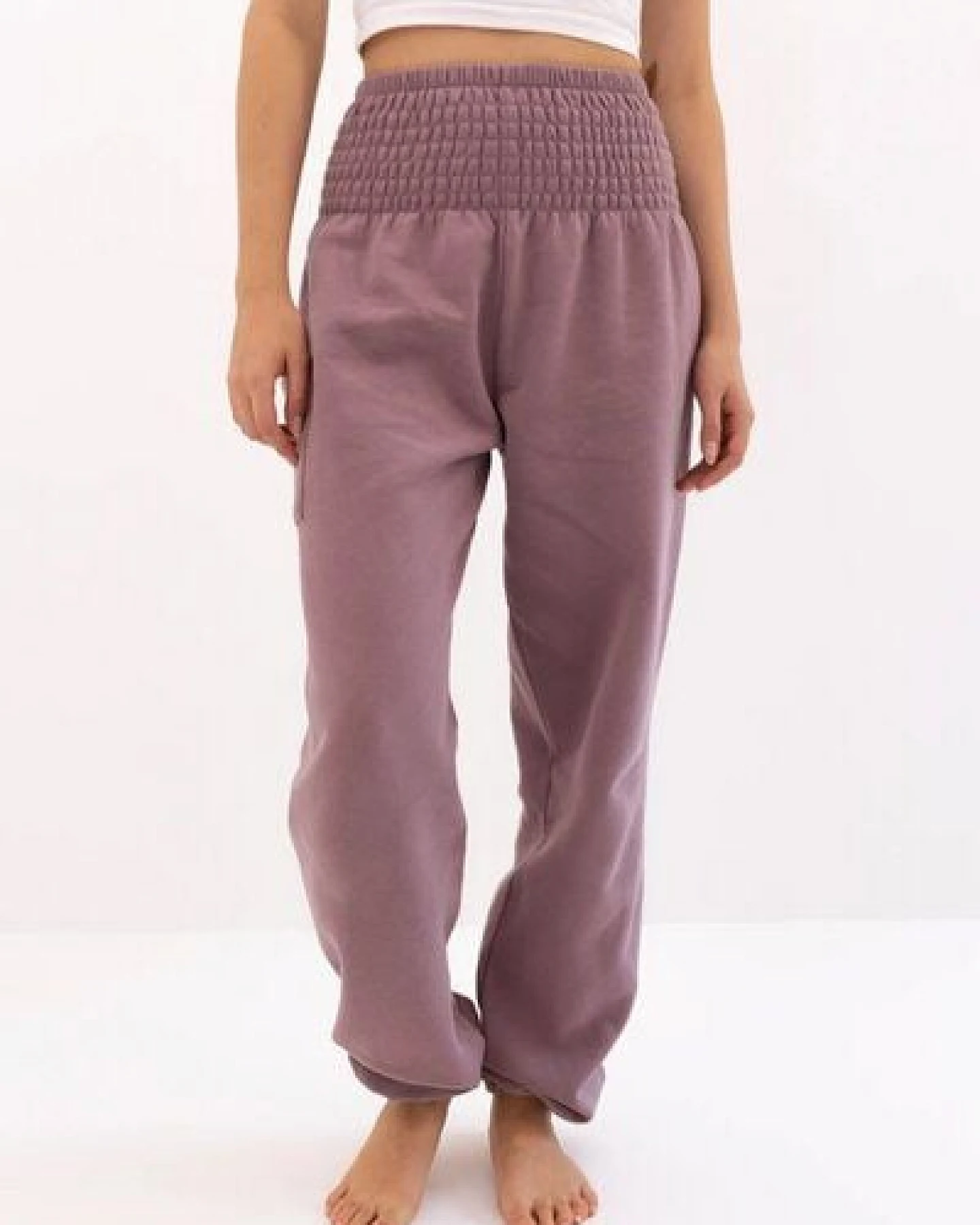 paigh Warme Loungewear Haremshose Pflaume – Ansicht 3