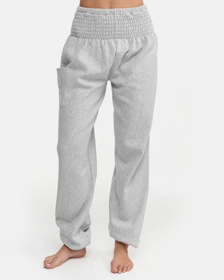 paigh Warme Loungewear Haremshose Hellgrau