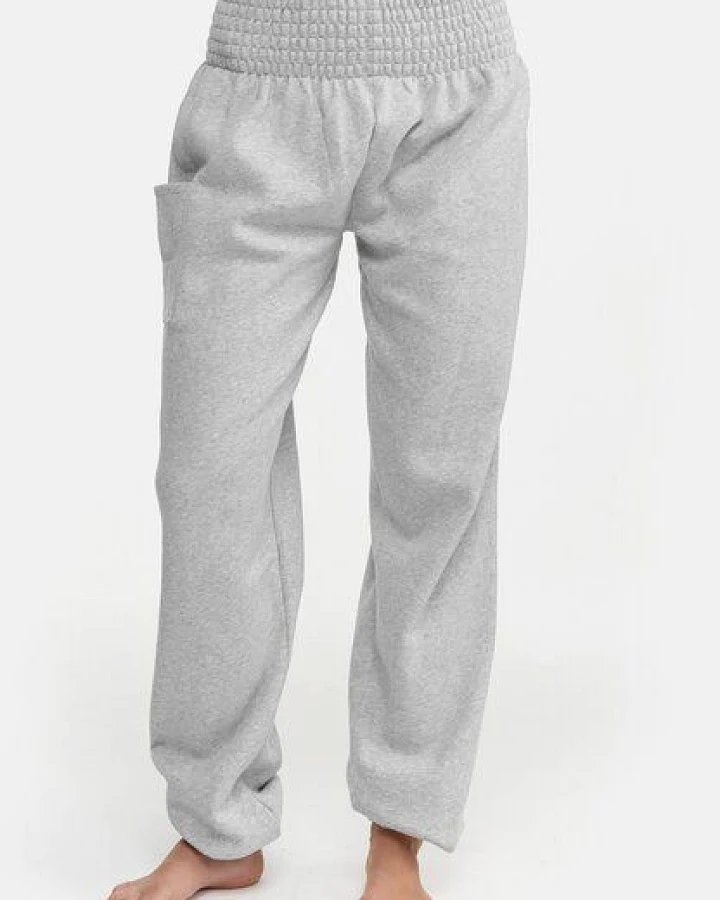 paigh Warme Loungewear Haremshose Hellgrau