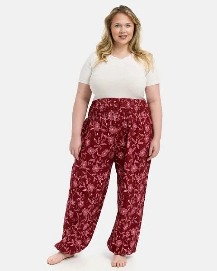 paigh Warme Loungewear Haremshose Wildblume