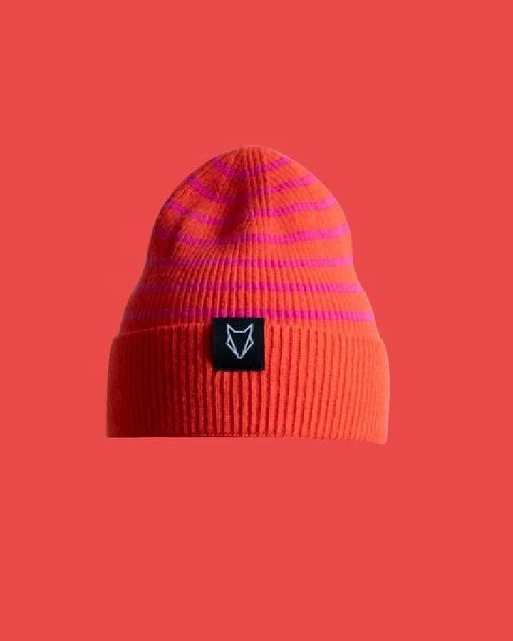 VEROIKON Merino-Beanies Ringelfuchs