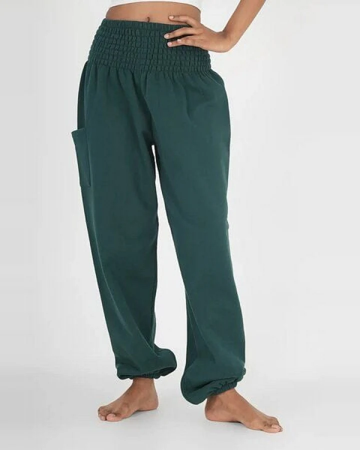 paigh Warme Loungewear Haremshose Tiefsee