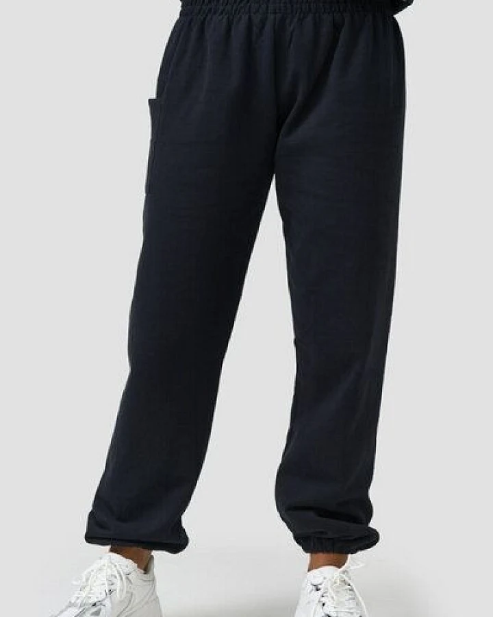 paigh Warme Loungewear Haremshose Schwarz