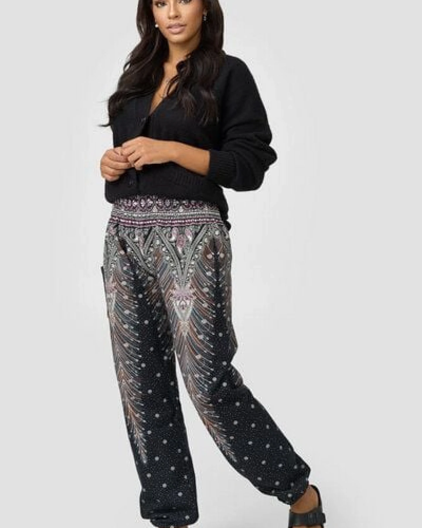 paigh Warme Loungewear Haremshose Orientalisches Universum – Ansicht 3