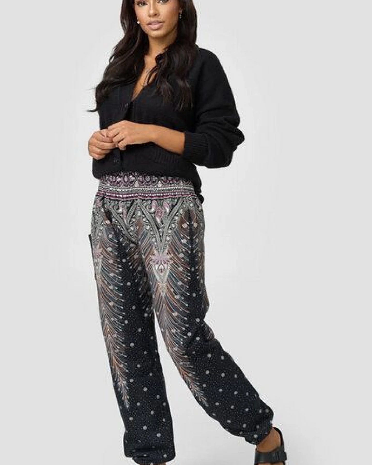 paigh Warme Loungewear Haremshose Orientalisches Universum – Ansicht 3