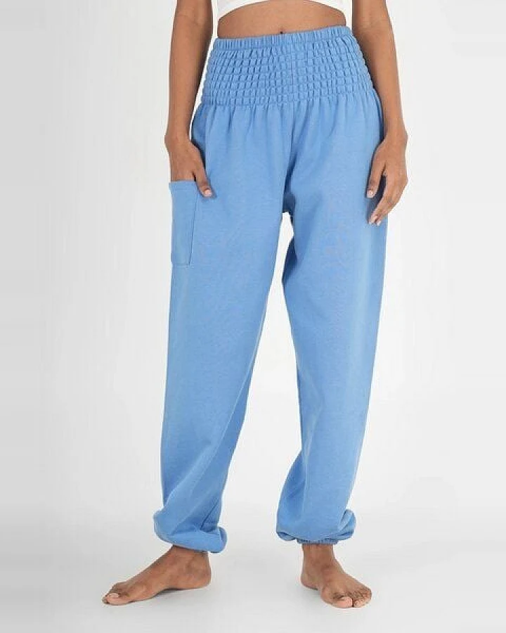 paigh Warme Loungewear Haremshose Vintageblau