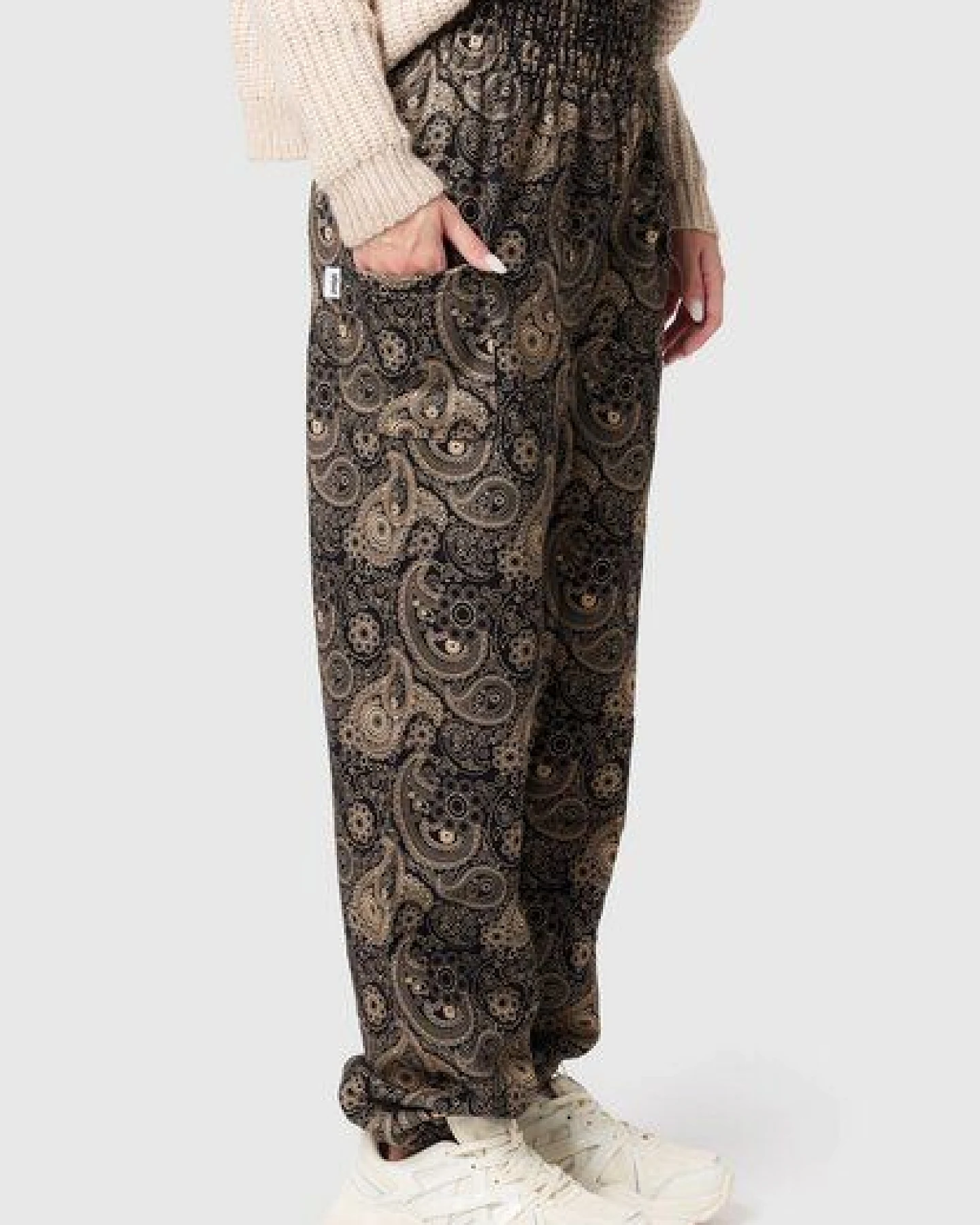 paigh Warme Loungewear Haremshose Goldene Ornamente – Ansicht 4