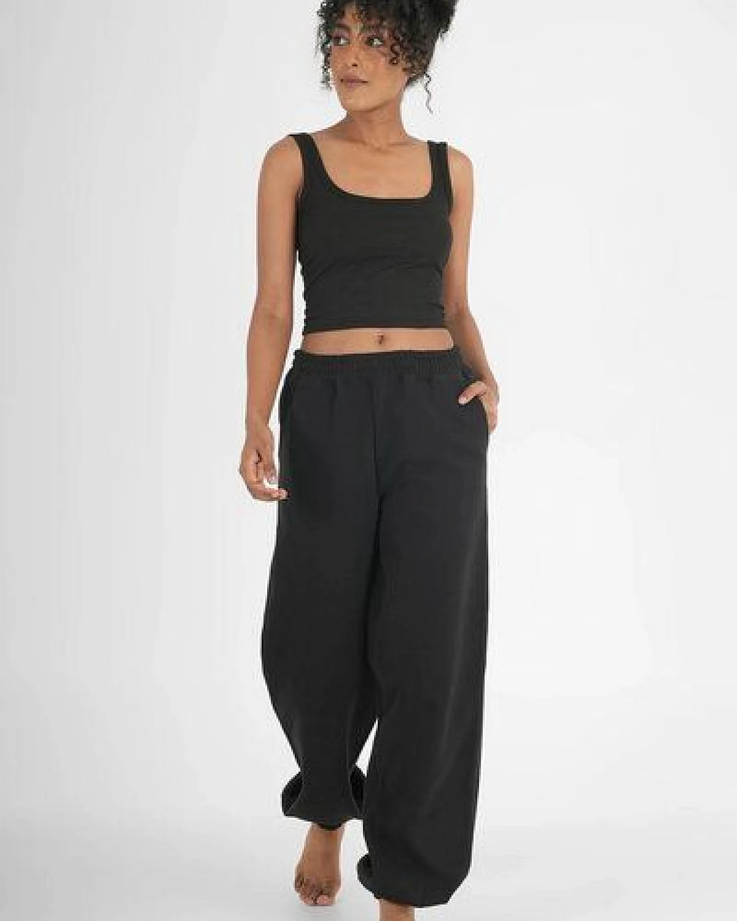 paigh Sweatpants Classic Schwarz – Ansicht 2