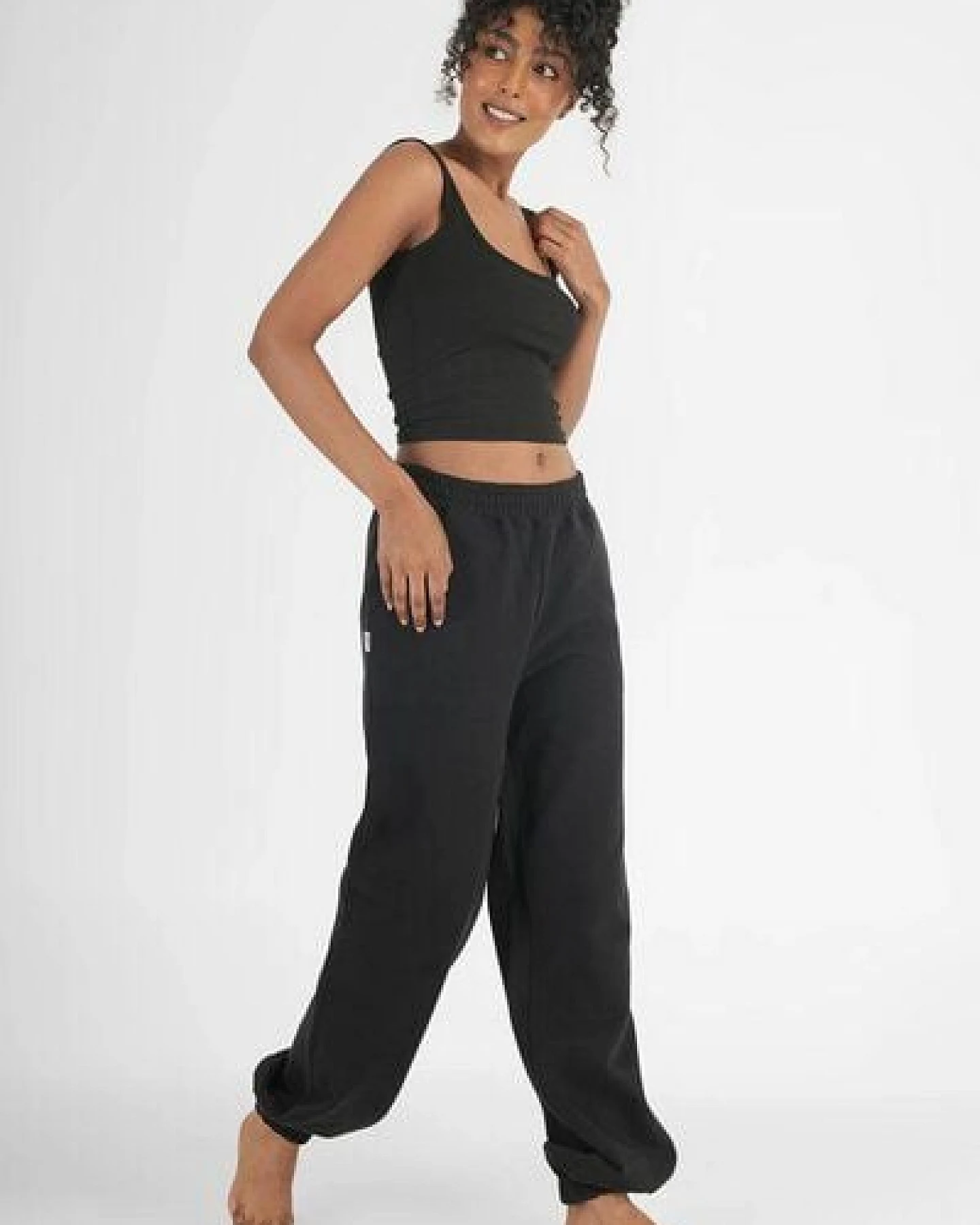 paigh Sweatpants Classic Schwarz – Ansicht 3