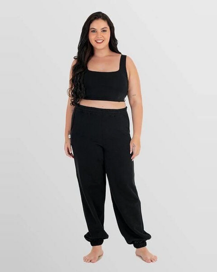 paigh Sweatpants Classic Schwarz Plus Size