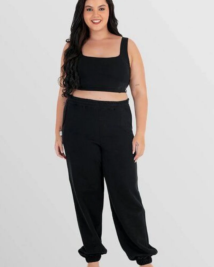 paigh Sweatpants Classic Schwarz Plus Size