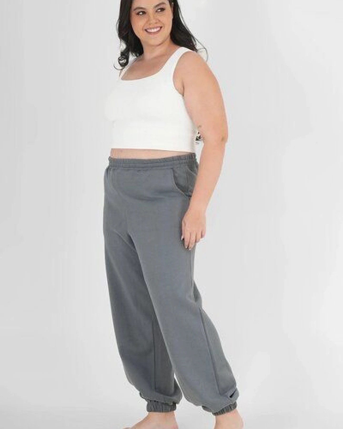 paigh Sweatpants Classic Anthrazit Plus Size – Ansicht 2
