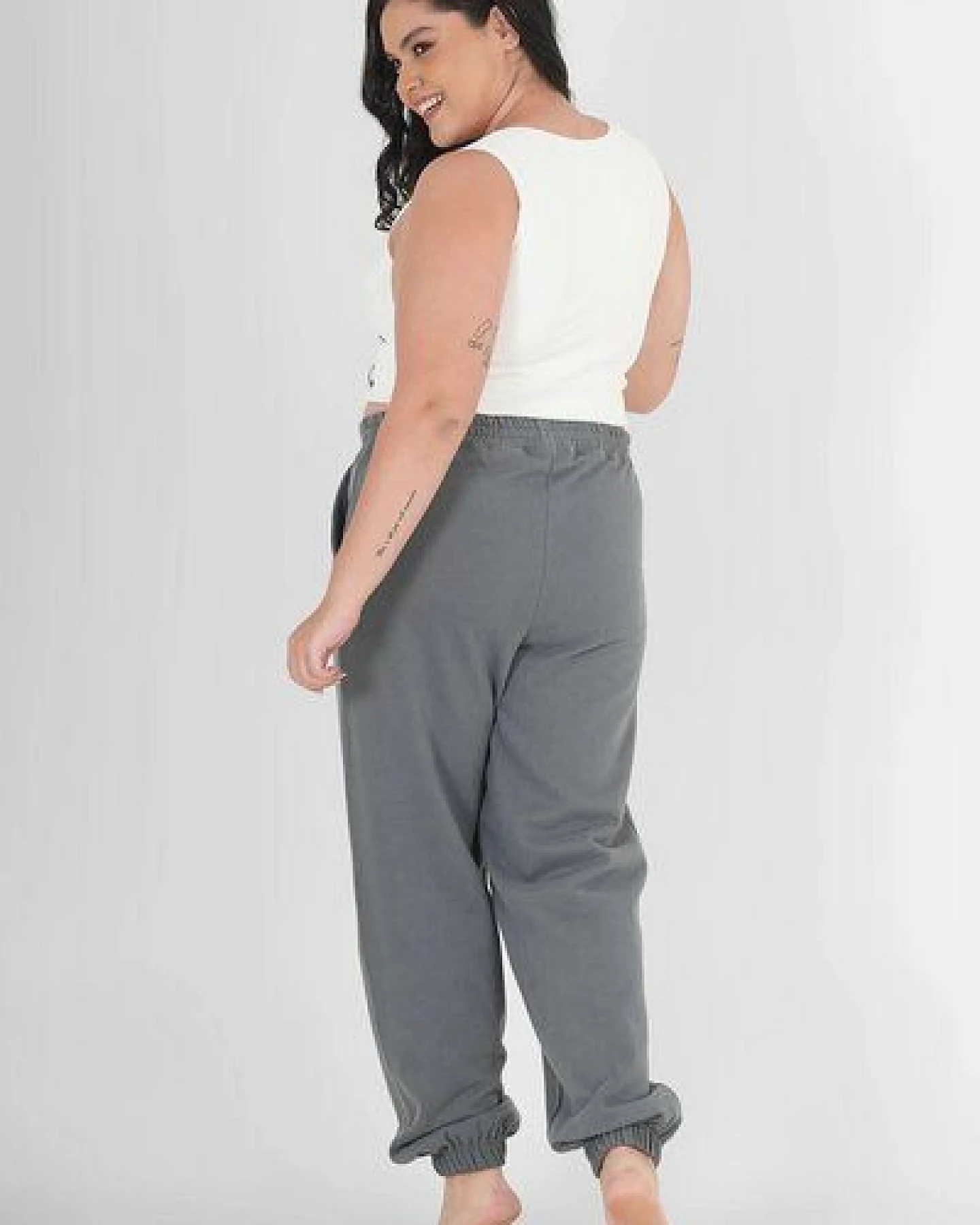 paigh Sweatpants Classic Anthrazit Plus Size – Ansicht 3