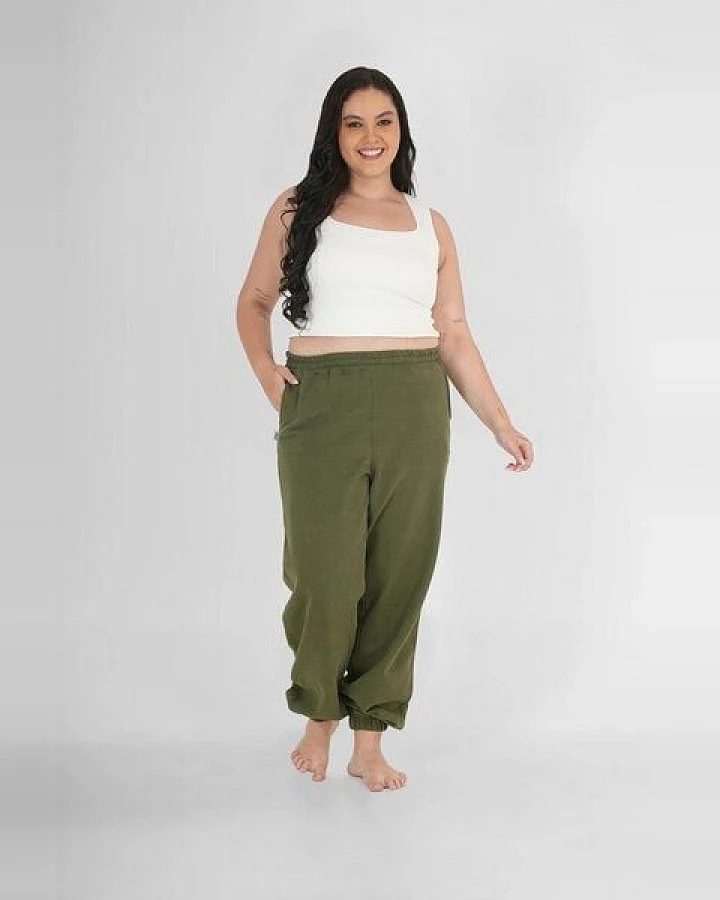 paigh Sweatpants Classic Olive Plus Size