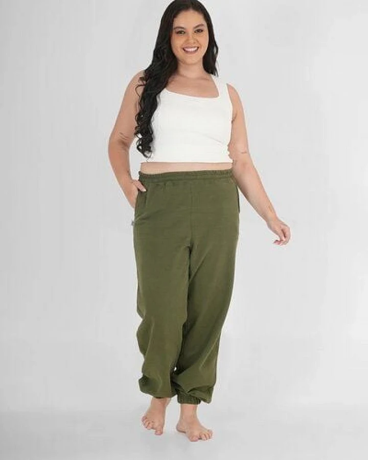 paigh Sweatpants Classic Olive Plus Size