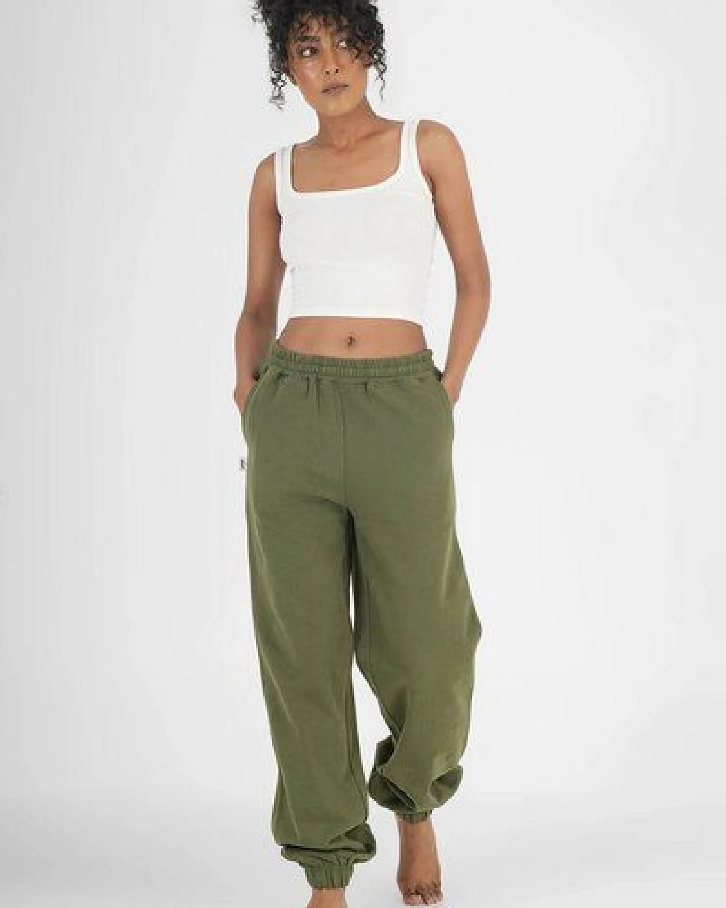 paigh Sweatpants Classic Olive – Ansicht 3