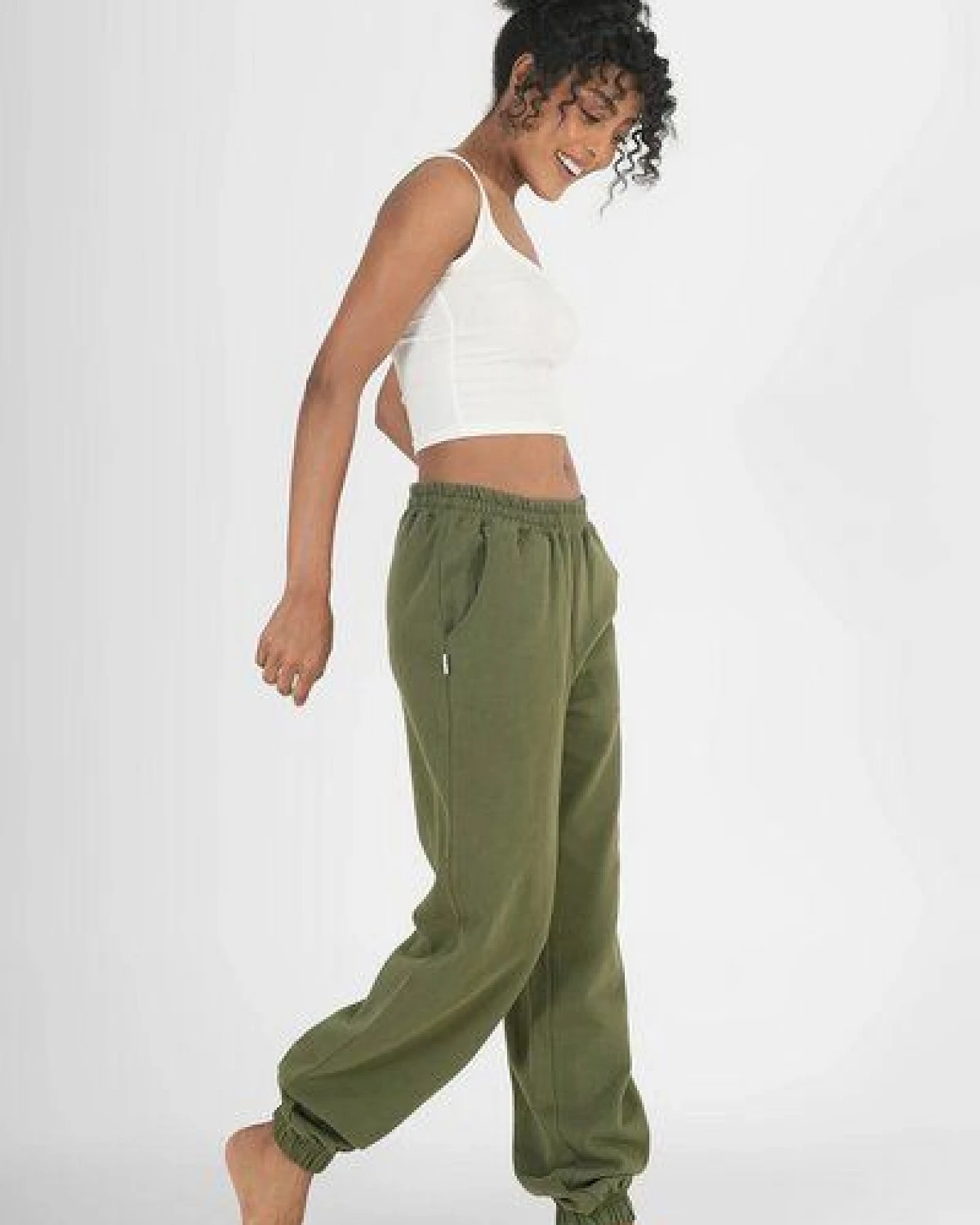 paigh Sweatpants Classic Olive – Ansicht 4