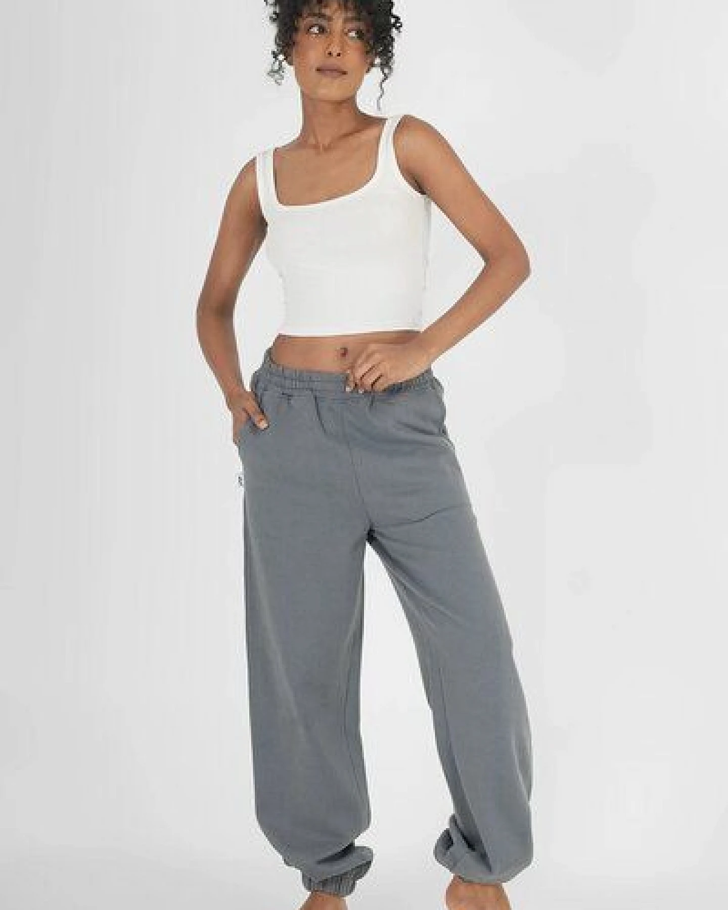 paigh Sweatpants Classic Anthrazit – Ansicht 2