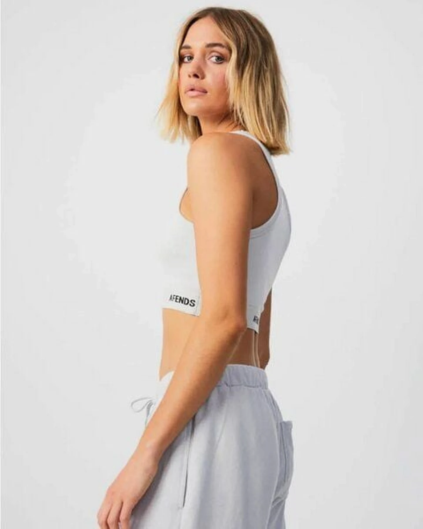 Afends Top Rip grau – Ansicht 4