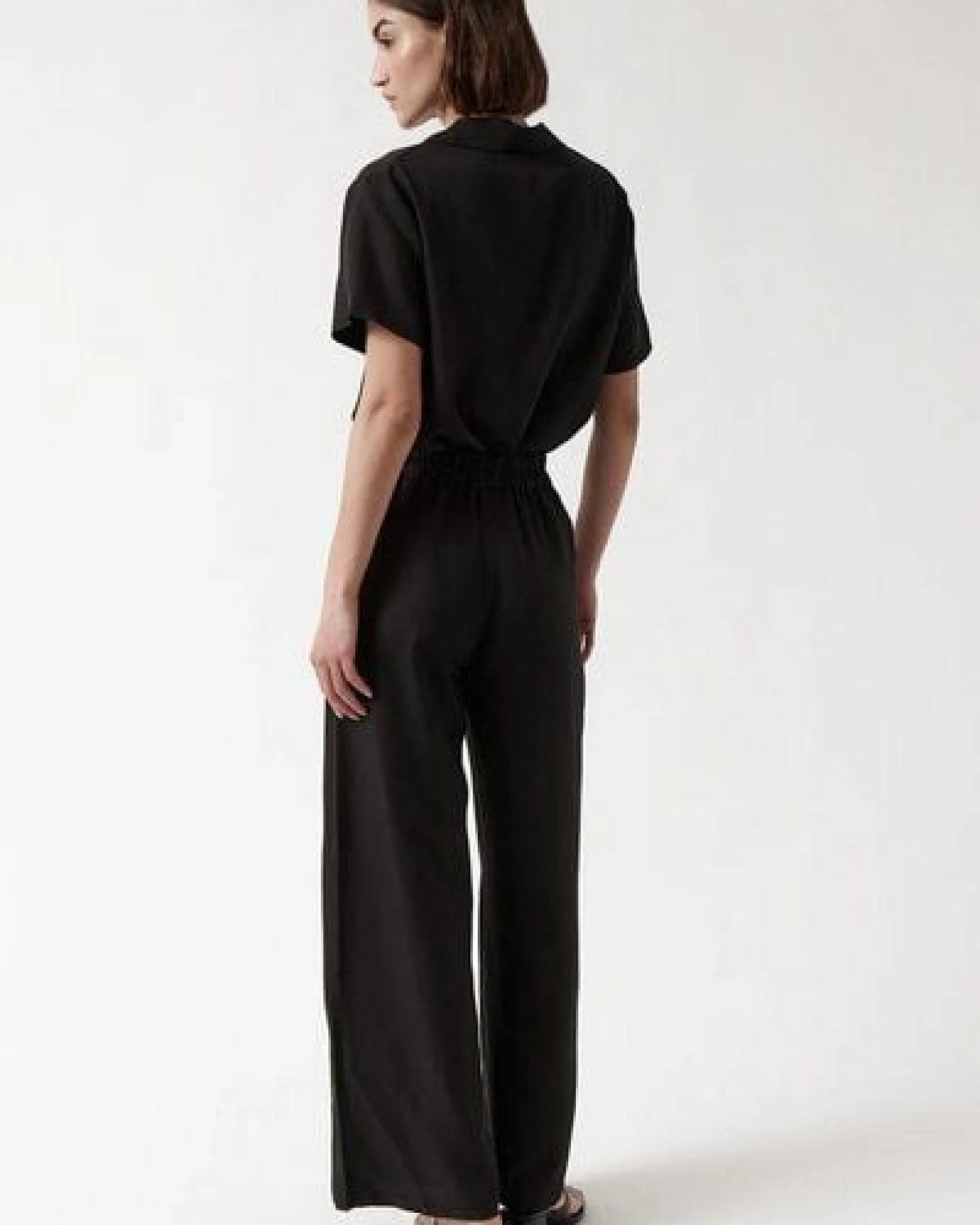 amt.studio "Orchid Pants" elegante fallende Tencel Hose mit Gummizug – Ansicht 3