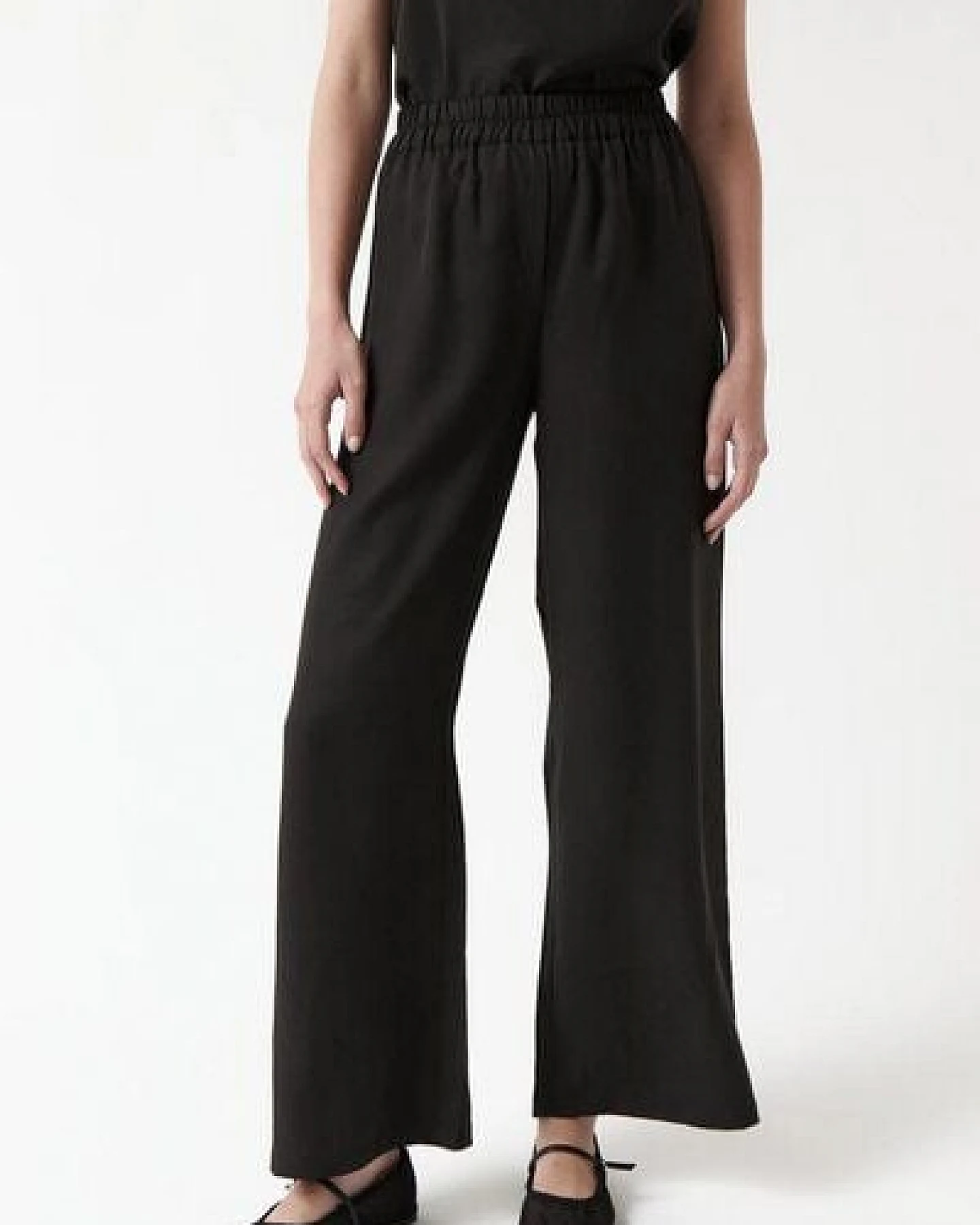 amt.studio "Orchid Pants" elegante fallende Tencel Hose mit Gummizug – Ansicht 4
