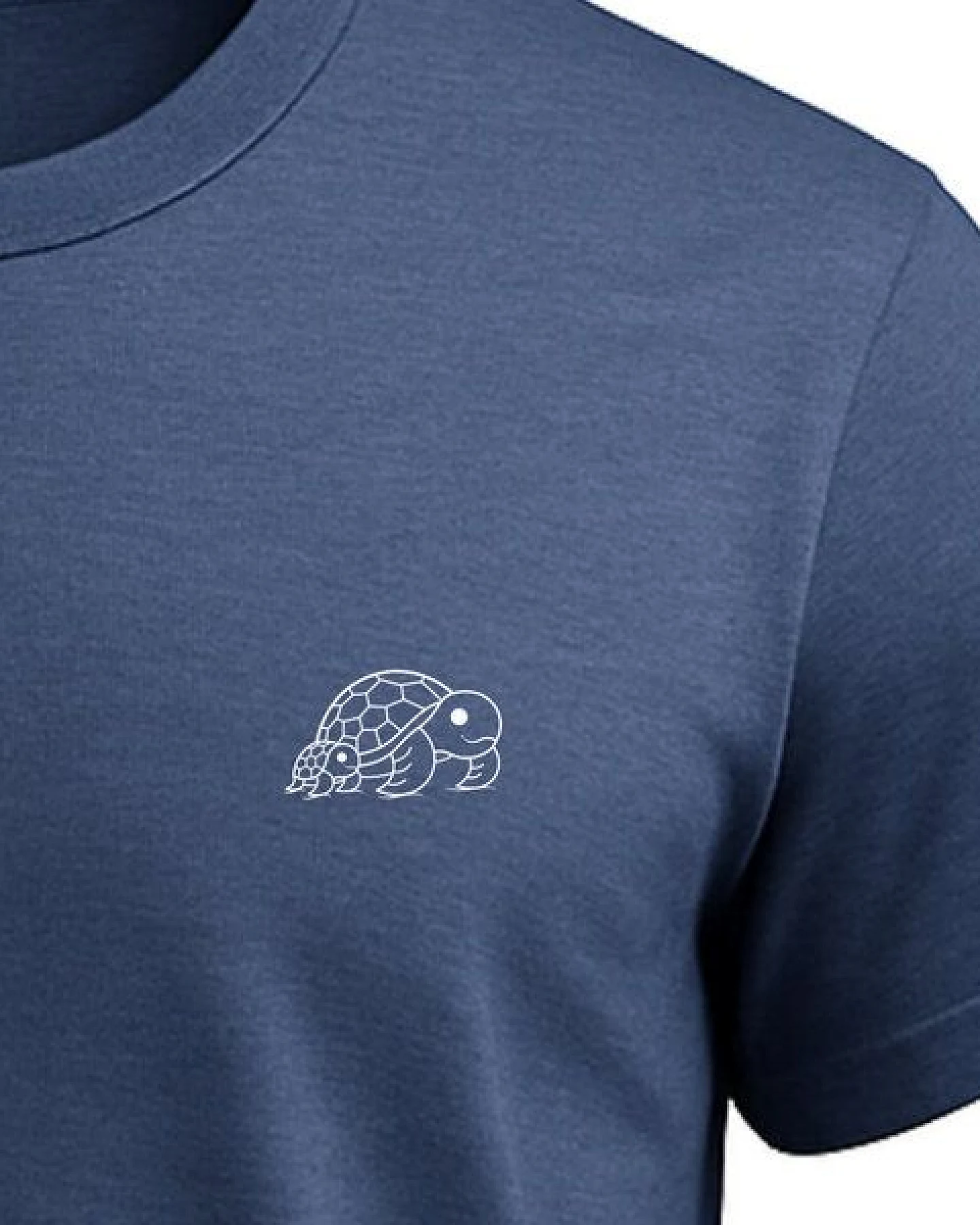vis wear Schildkröte Familie - Organic Shirt – Ansicht 3