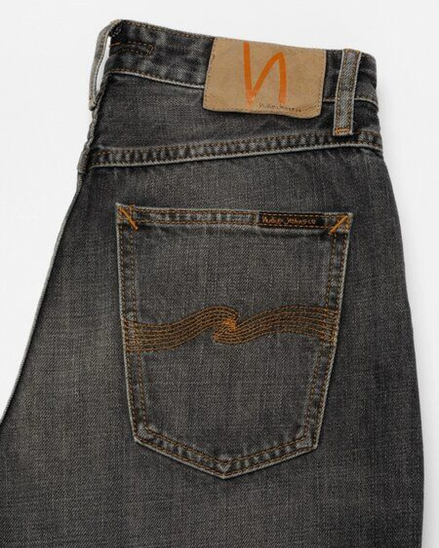 Nudie Jeans Damen Jeans - Clean Eileen - Grey Crosshatch – Ansicht 4