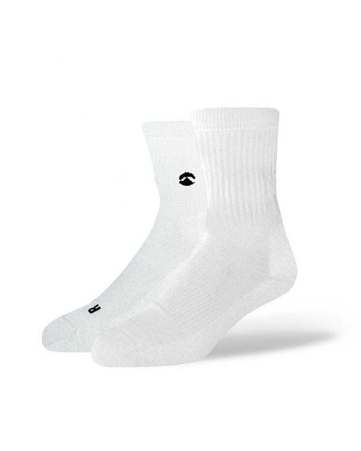 SOXN BASIC QUATER / Socken aus Bio-Baumwolle / Prewashed - Vorgewaschen für lange Haltbarkeit in Schwarz und Weiss