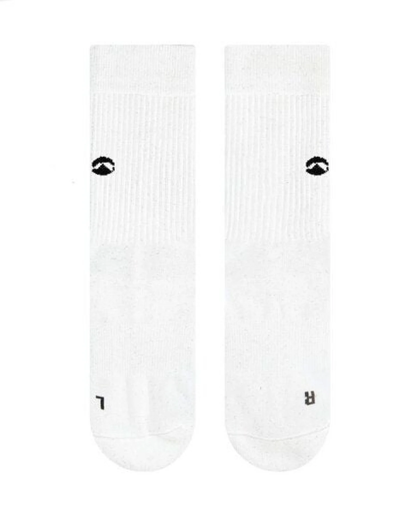 SOXN BASIC QUATER / Socken aus Bio-Baumwolle / Prewashed - Vorgewaschen für lange Haltbarkeit in Schwarz und Weiss – Ansicht 3