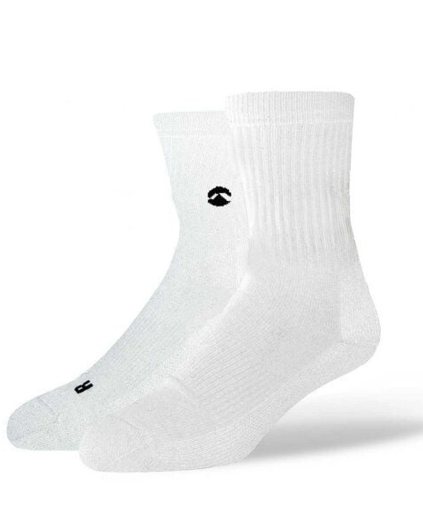 SOXN BASIC QUATER / Socken aus Bio-Baumwolle / Prewashed - Vorgewaschen für lange Haltbarkeit in Schwarz und Weiss – Ansicht 4