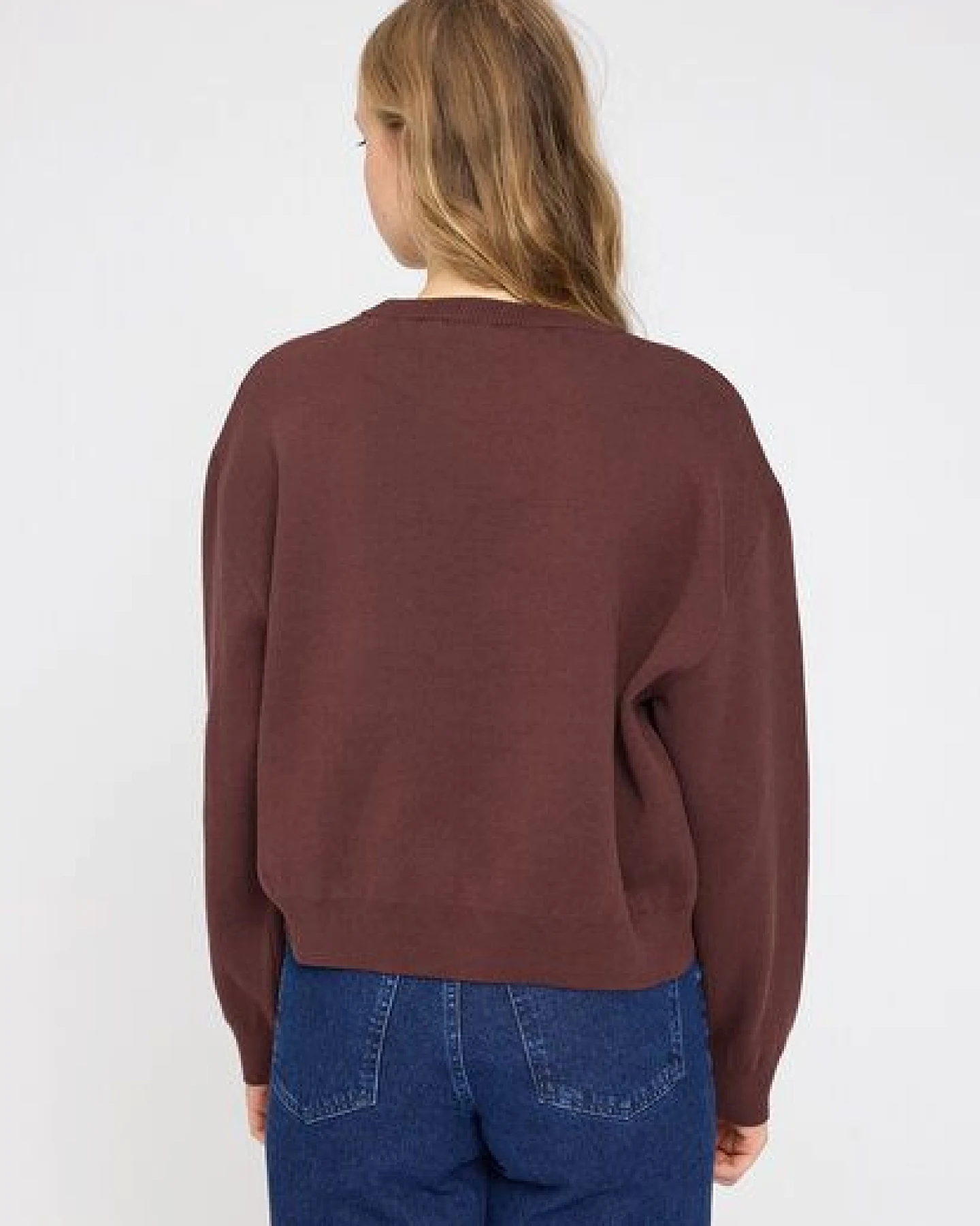 Mazine Baumwollstrickpullover Cherry – Ansicht 2