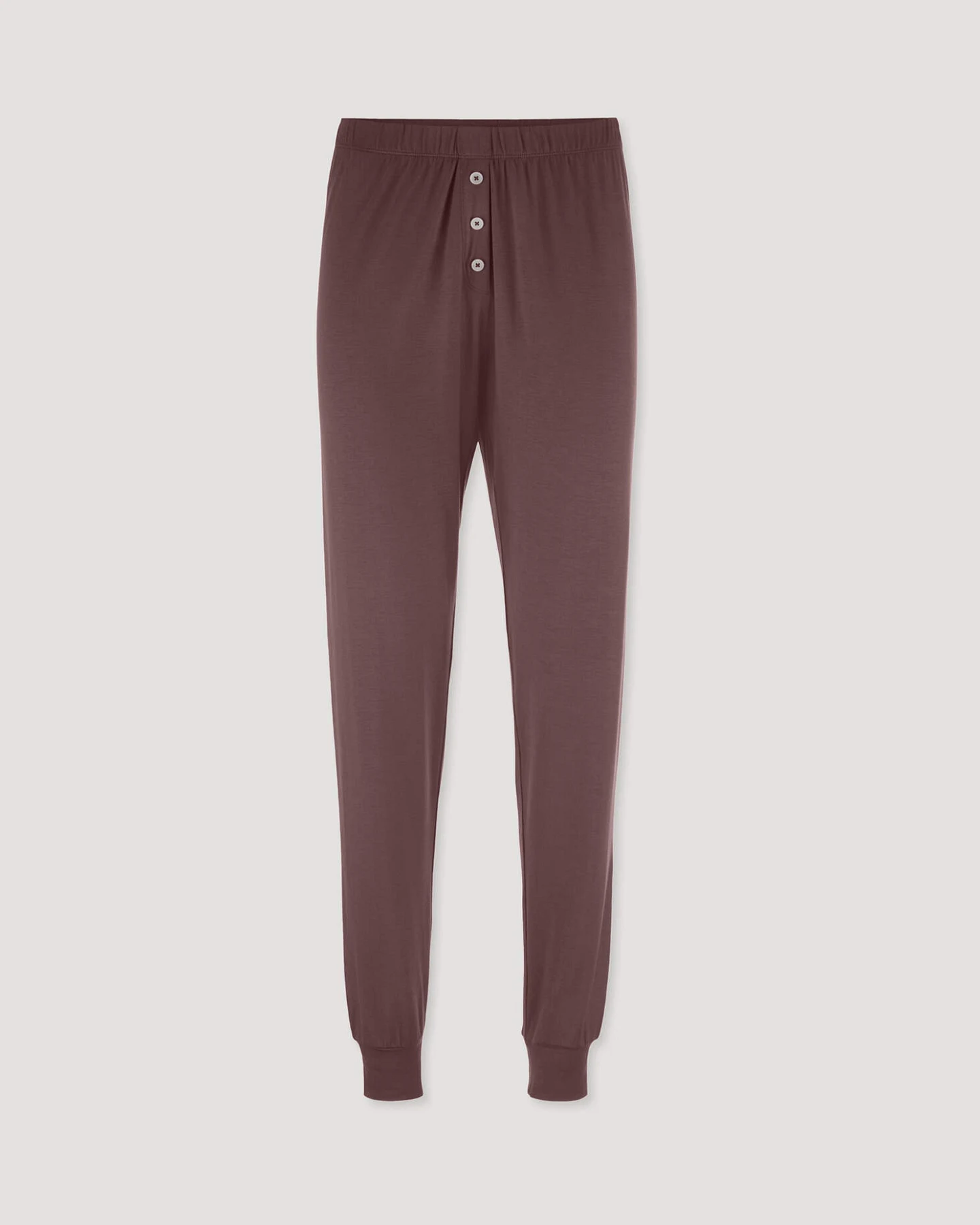 hessnatur Damen Schlafhose PURE FLOW aus TENCEL™ Modal - braun - Größe 48 – Ansicht 4