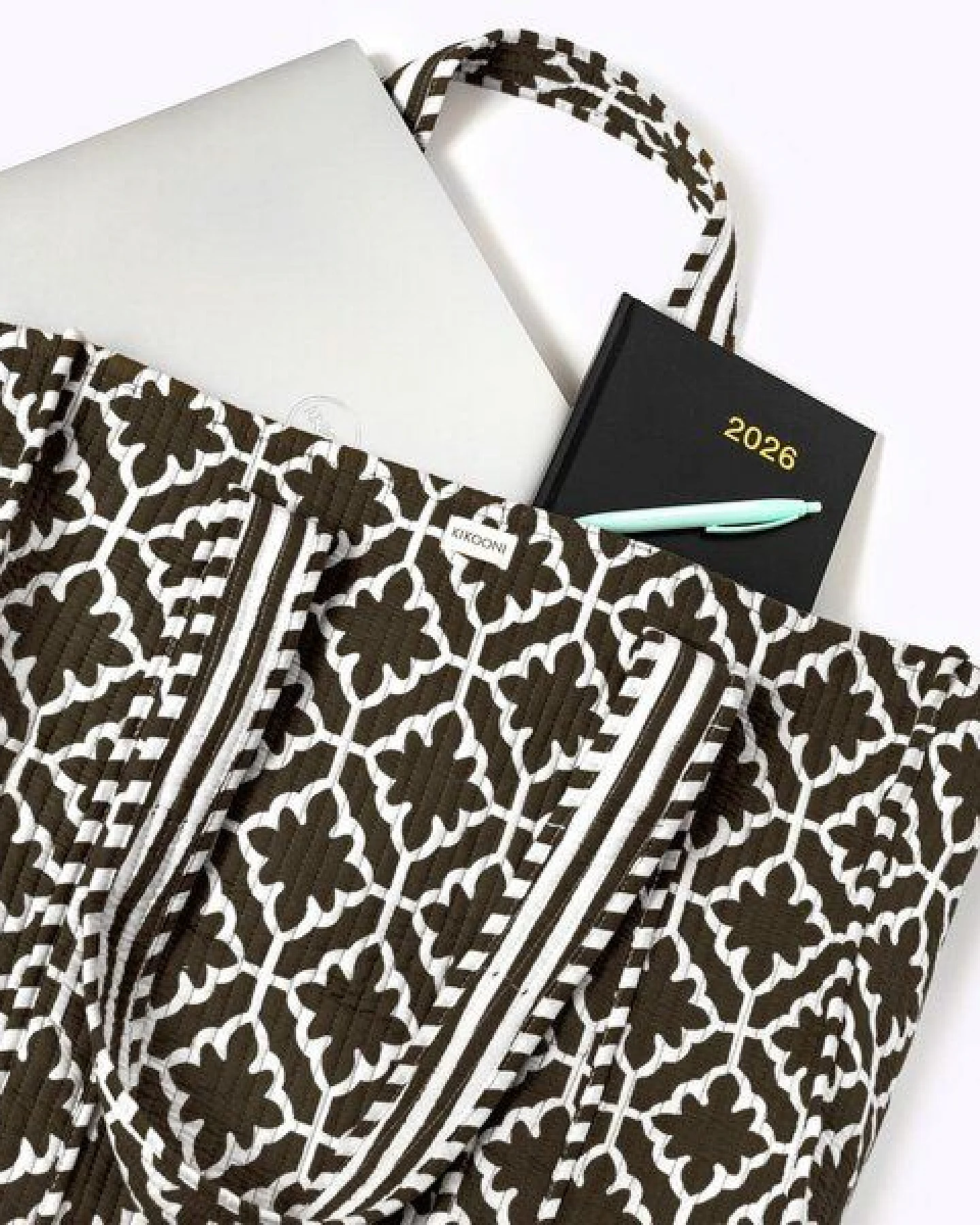 KIKOONI handgefertigter XL Shopper – Ansicht 4