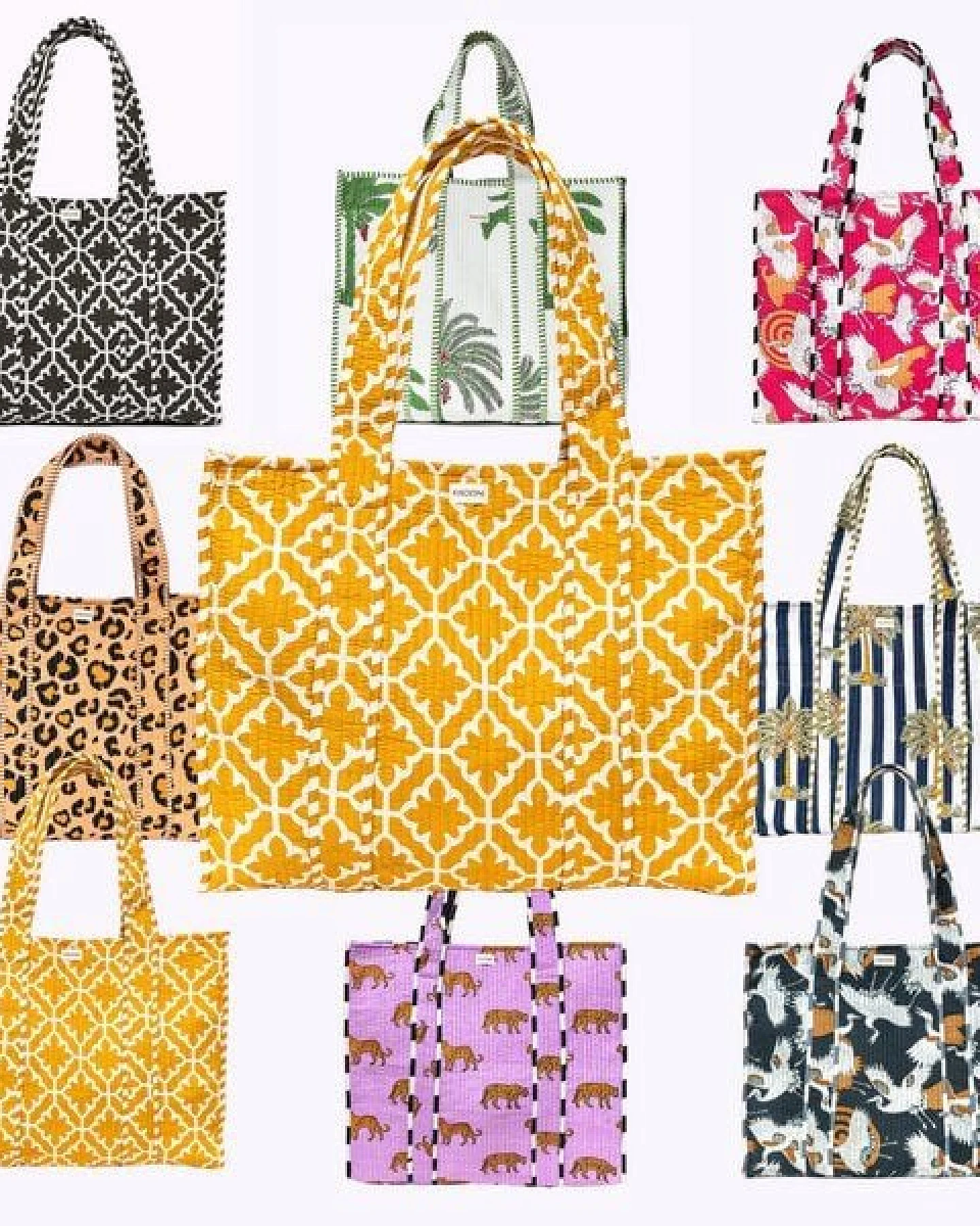 KIKOONI handgefertigter XL Shopper – Ansicht 2