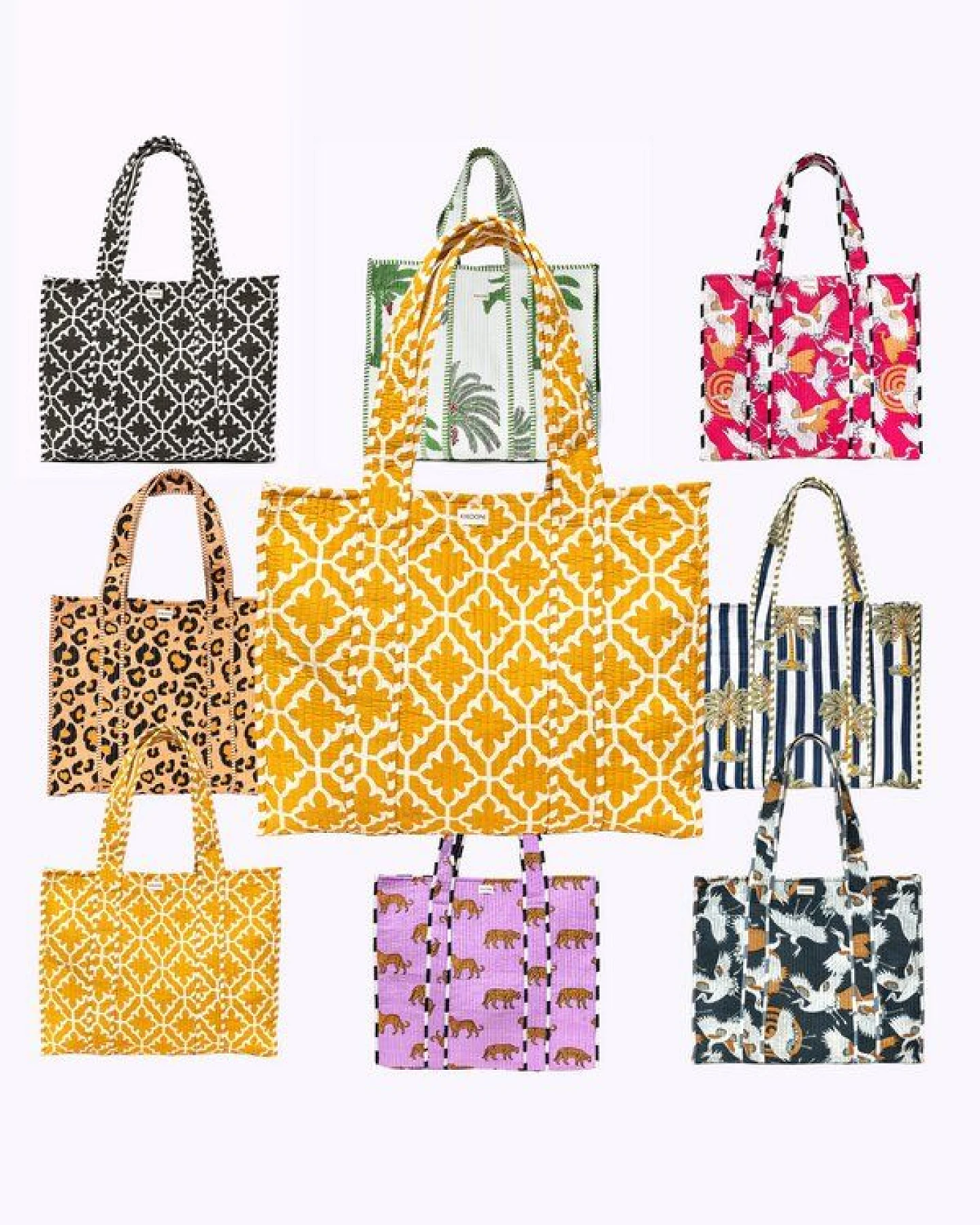 KIKOONI handgefertigter XL Shopper – Ansicht 2