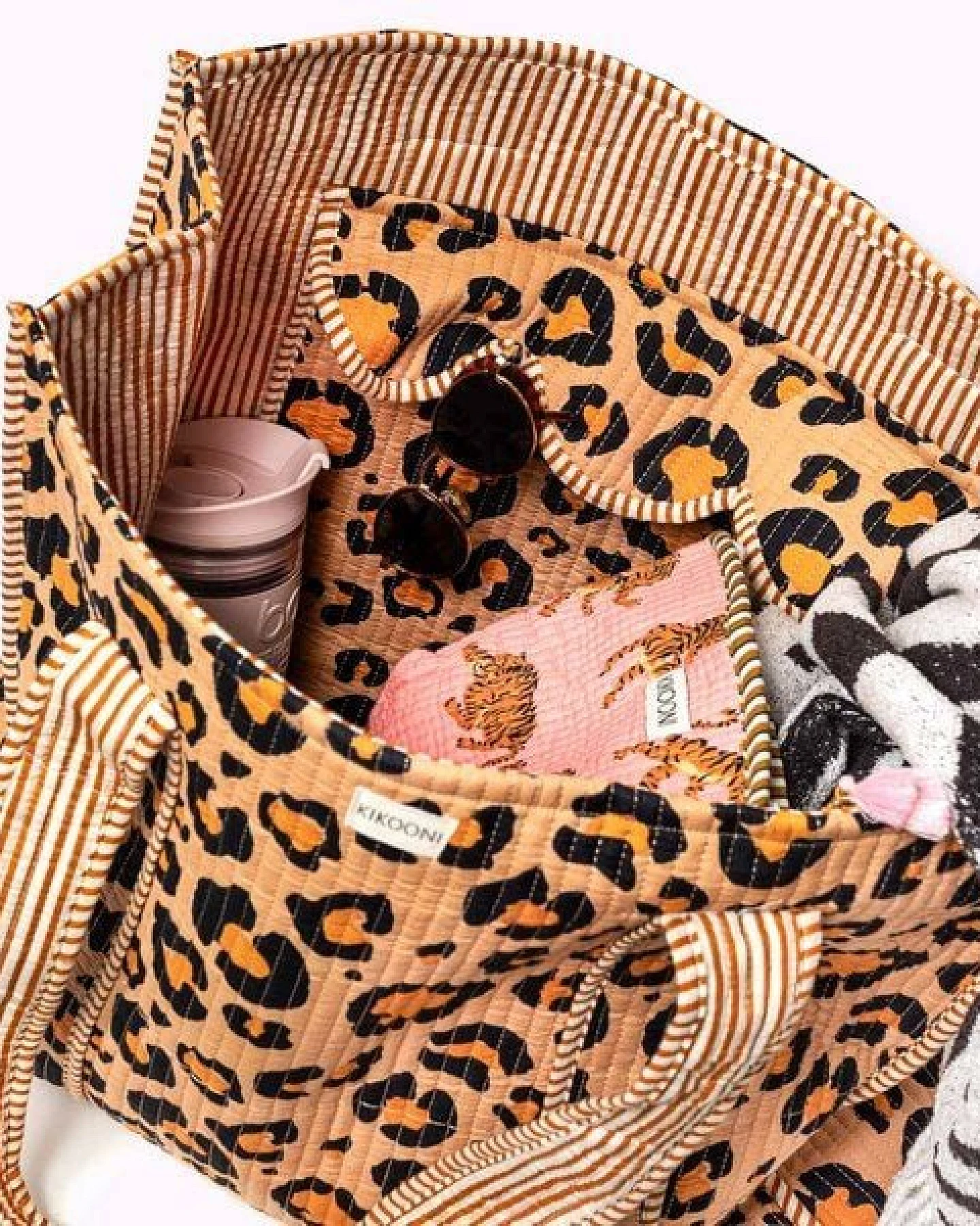 KIKOONI handgefertigter XL Shopper – Ansicht 4