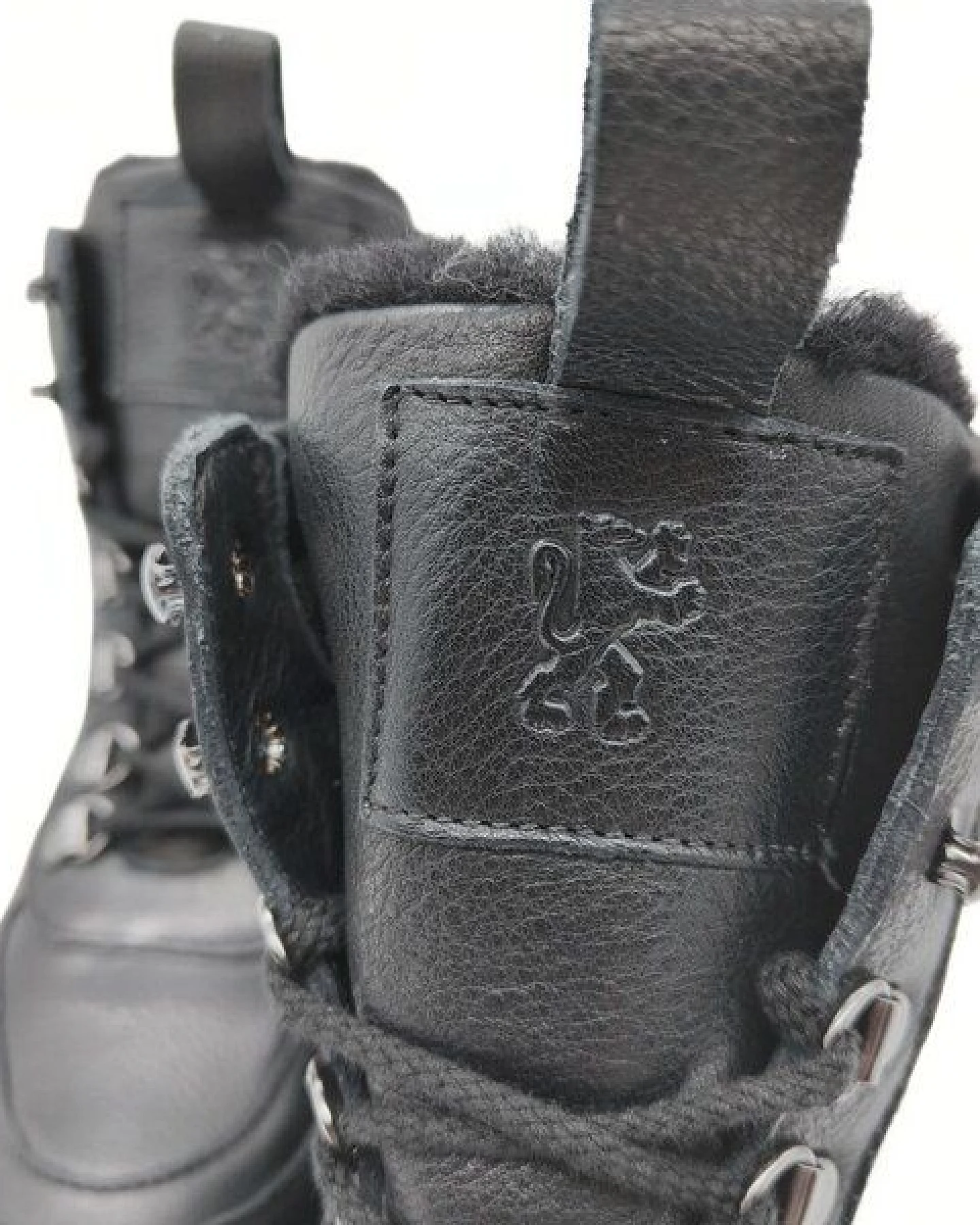 Werner 1911 Atlaslöwe-Boots aus kbT-Leder – Ansicht 4