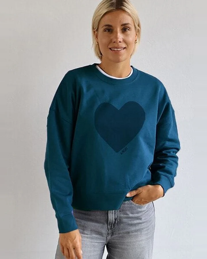 Kultgut Artdesign - Biofair- Pulloversweater Boxistyle / Amore
