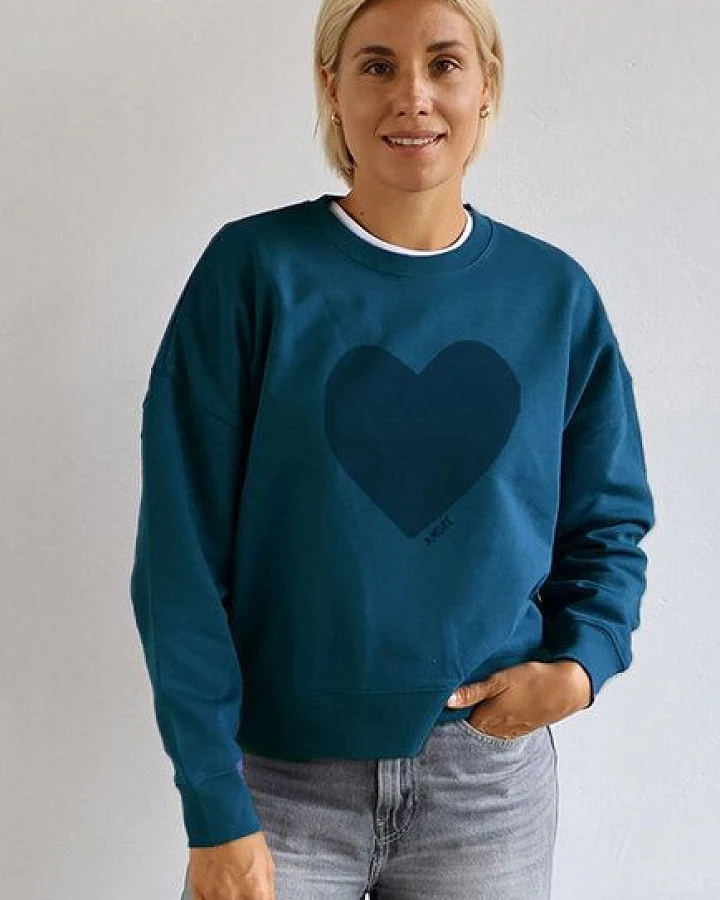 Kultgut Artdesign - Biofair- Pulloversweater Boxistyle / Amore