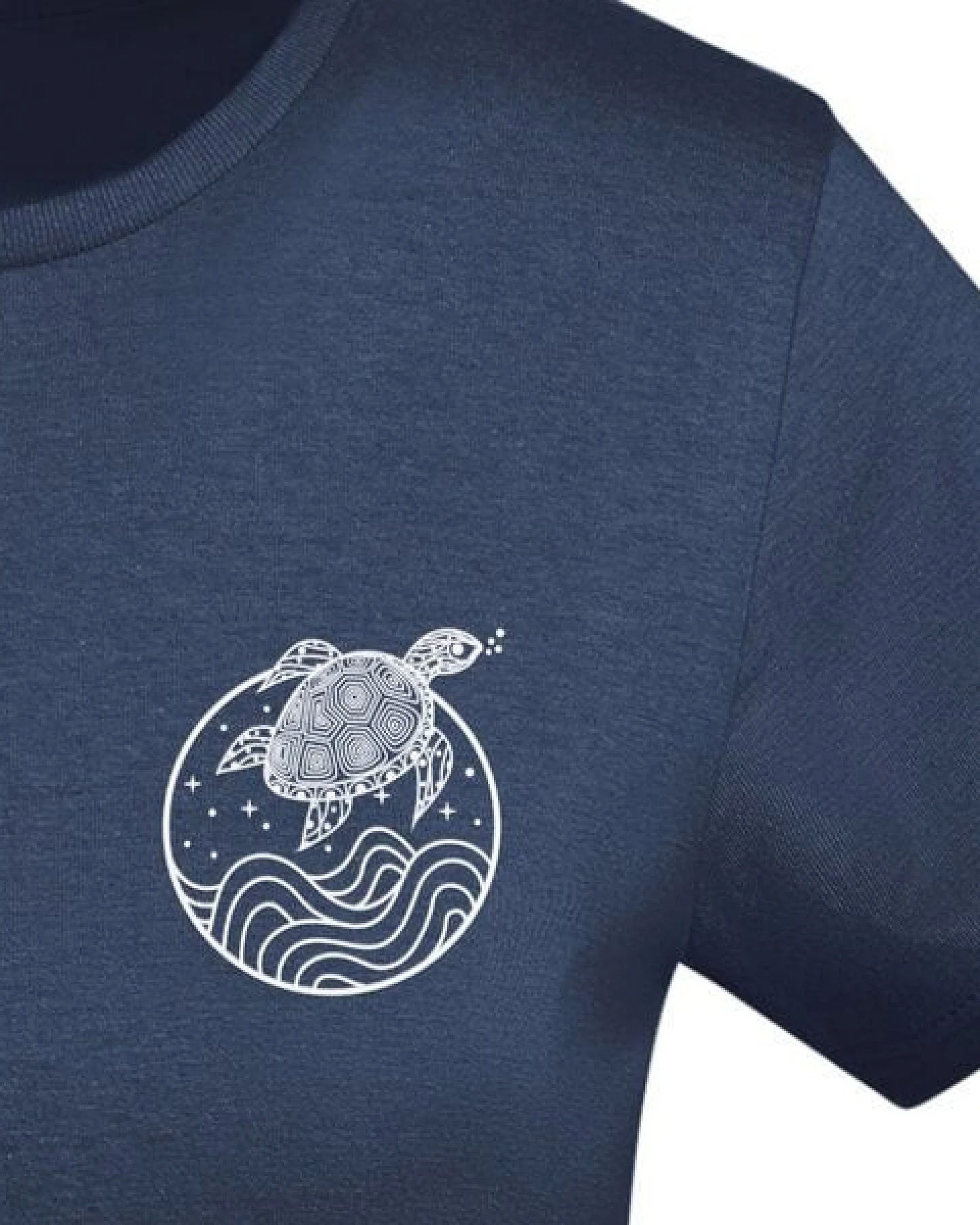 vis wear Schildkröte zwischen Ozean und Wellen - Damen Organic Shirt – Ansicht 2