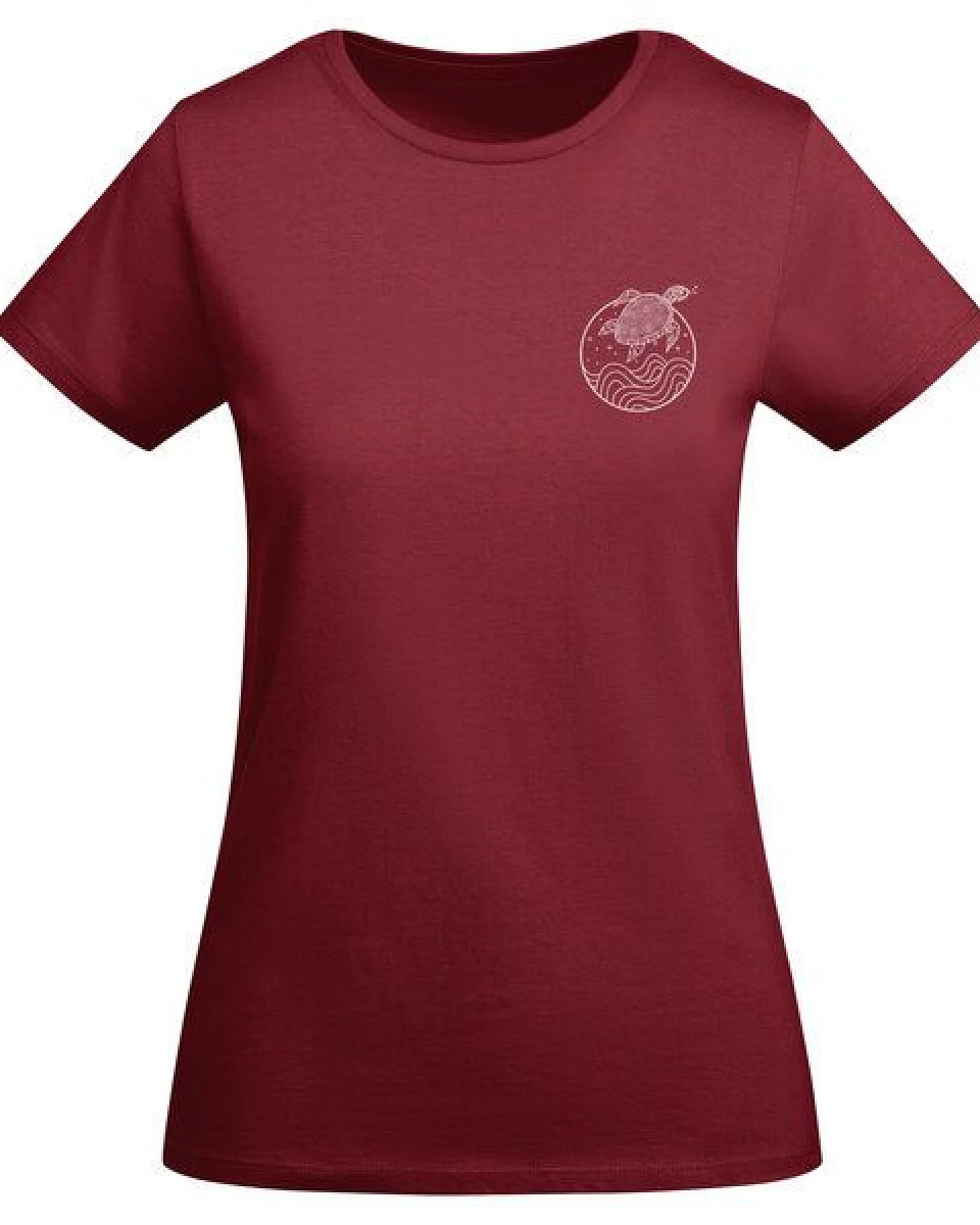 vis wear Schildkröte zwischen Ozean und Wellen - Damen Organic Shirt – Ansicht 3