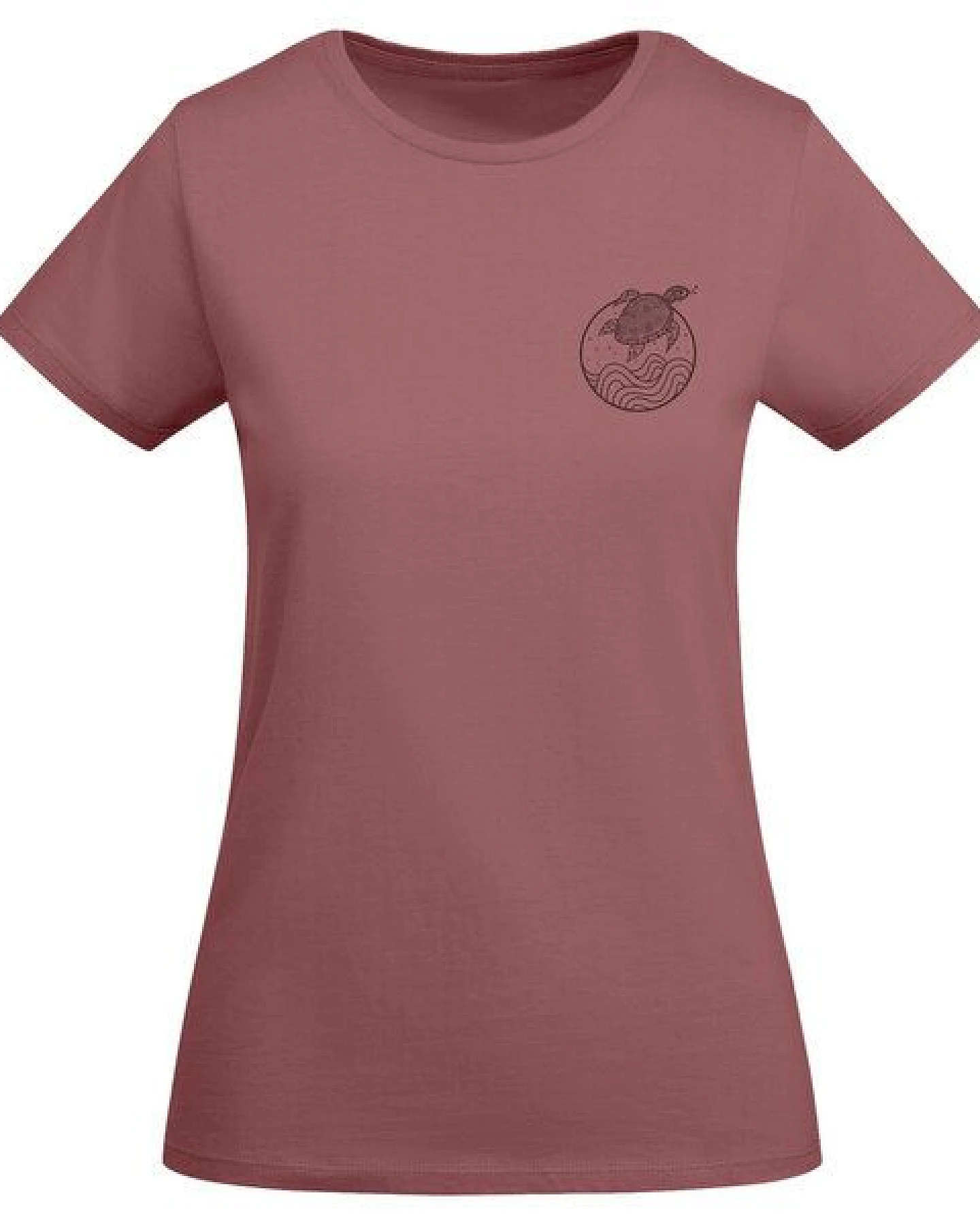 vis wear Schildkröte zwischen Ozean und Wellen - Damen Organic Shirt – Ansicht 3