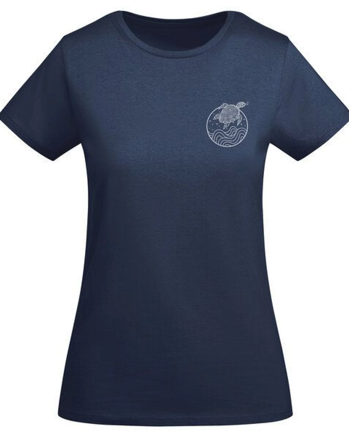 vis wear Schildkröte zwischen Ozean und Wellen - Damen Organic Shirt – Ansicht 3