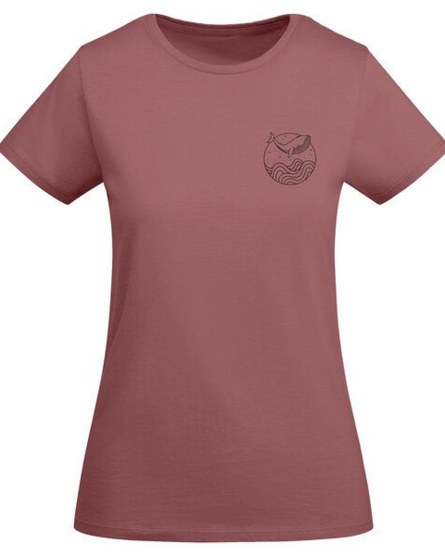 vis wear Wal zwischen Ozean und Wellen - Damen Organic Shirt – Ansicht 2