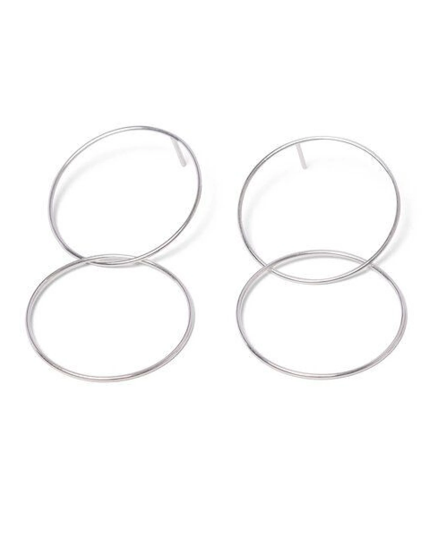 Jonathan Radetz Jewellery Stecker SPIRAL TWO, Silber 925, Sterlingsilber, Durchmesser 10 - 30 mm, Handmade in Germany – Ansicht 4